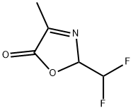5(2H)-Oxazolone,2-(difluoromethyl)-4-methyl-(9CI) 结构式