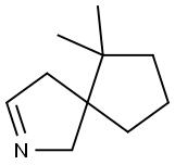 2-Azaspiro[4.4]non-2-ene,6,6-dimethyl-(9CI) 结构式