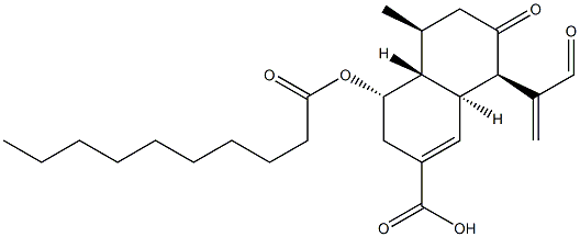 1-O-decanoylpanal 结构式