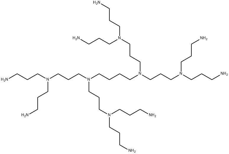 聚丙烯胺-辛胺枝状物 结构式