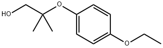 1-Propanol,2-(4-ethoxyphenoxy)-2-methyl-(9CI) 结构式