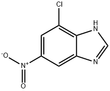 Benzimidazole, 4-chloro-6-nitro- (6CI,8CI) 结构式