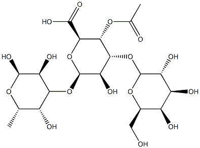 polysaccharide S-156 结构式