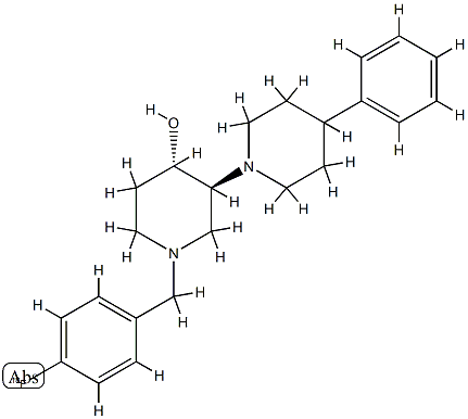 4-Fluorobenzyltrozamicol 结构式