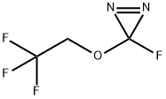 3H-Diazirine,3-fluoro-3-(2,2,2-trifluoroethoxy)-(9CI) 结构式