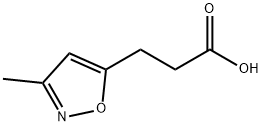 5-Isoxazolepropanoicacid,3-methyl-(9CI) 结构式