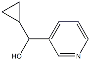 ALPHA-环丙基-3-吡啶甲醇 结构式