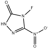 3H-1,2,4-Triazol-3-one,4-fluoro-2,4-dihydro-5-nitro-(9CI) 结构式