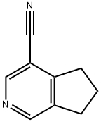 6,7-二氢-5H-环戊并[C]吡啶-4-腈 结构式