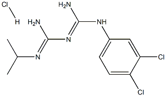 Chlorproguanilhydrochloride 结构式