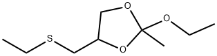 1,3-Dioxolane,2-ethoxy-4-[(ethylthio)methyl]-2-methyl-(9CI) 结构式