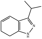 1H-Indazole,6,7-dihydro-3-(1-methylethyl)-(9CI) 结构式