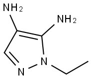 1H-Pyrazole-4,5-diamine,1-ethyl-(9CI) 结构式