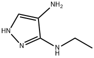 1H-Pyrazole-3,4-diamine,N3-ethyl-(9CI) 结构式