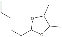 HEXANAL BUTANE-2,3-DIOL ACETAL 结构式