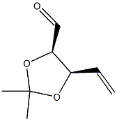 D-erythro-Pent-4-enose, 4,5-dideoxy-2,3-O-(1-methylethylidene)- (9CI) 结构式