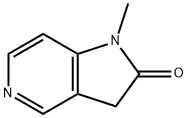 2H-Pyrrolo[3,2-c]pyridin-2-one,1,3-dihydro-1-methyl-(9CI) 结构式