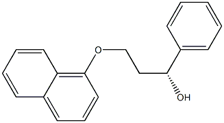 (R)-Α-[2-(1-萘酚)乙基]苯甲醇 结构式