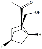 Ethanone, 1-[6-(hydroxymethyl)bicyclo[2.2.1]hept-2-yl]-, [1S-(2-exo,6-endo)]- 结构式