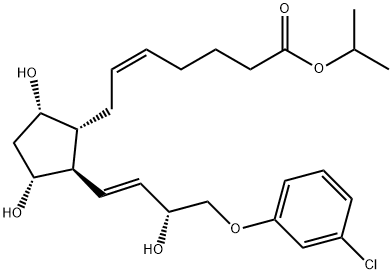 氯前列醇异丙基酯 结构式