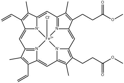 hemin dimethyl ester 结构式