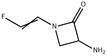 2-Azetidinone,3-amino-1-(2-fluoroethenyl)-(9CI) 结构式