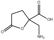 2-Furancarboxylicacid,2-(aminomethyl)tetrahydro-5-oxo-(9CI) 结构式