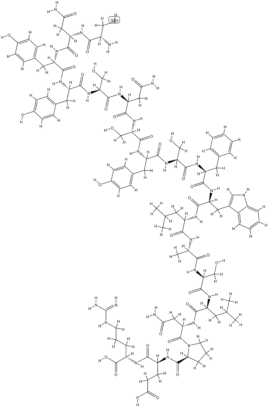COLLAGEN TYPE IV Α3 CHAIN (185-203) 结构式