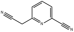 2-Pyridineacetonitrile,6-cyano-(9CI) 结构式