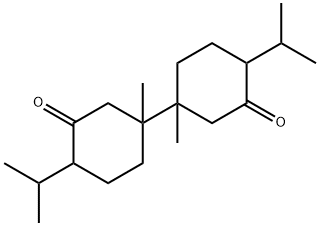 1,1'-bis(isomenthone) 结构式