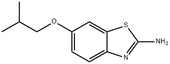 2-Benzothiazolamine,6-(2-methylpropoxy)-(9CI) 结构式