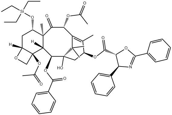 紫杉醇缩合物(N-1步的紫杉醇) 结构式