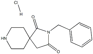 2,8-Diazaspiro[4.5]decane-1,3-dione, 2-(phenylMethyl)-, (Hydrochloride)