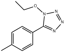 1H-Tetrazole,1-ethoxy-5-(4-methylphenyl)-(9CI) 结构式