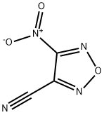 1,2,5-Oxadiazole-3-carbonitrile,4-nitro-(9CI) 结构式