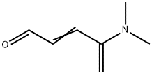 2,4-Pentadienal,4-(dimethylamino)-(9CI) 结构式