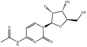 N4-乙酰基-2'-氟脱氧胞苷 结构式