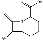 5-Thia-1-azabicyclo[4.2.0]octane-2-carboxylicacid,7-amino-8-oxo-(9CI) 结构式