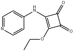 3-Cyclobutene-1,2-dione,3-ethoxy-4-(4-pyridinylamino)-(9CI) 结构式