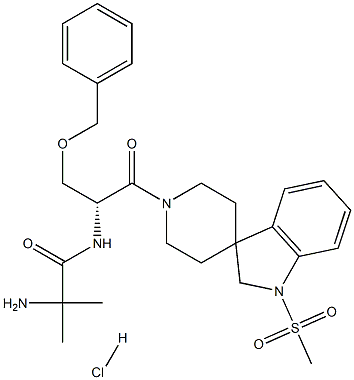 MK-677, HCl salt 结构式