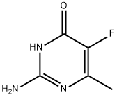 4-Pyrimidinol, 2-amino-5-fluoro-6-methyl- (6CI,8CI) 结构式