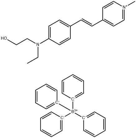 T-4-(4-(N-ETHYLHYDROXYETHYLAMINO)STYRYL) 结构式