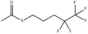 Ethanethioic acid, S-(4,4,5,5,5-pentafluoropentyl) ester 结构式