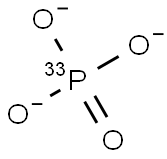 Phosphate-33P (9CI) 结构式