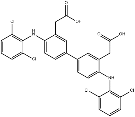 Diclofenac DiMer IMpurity 结构式