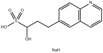 SODIUM 1-HYDROXY-3-(6-QUINOLINYL)-1-PROPANESULFONATE 结构式