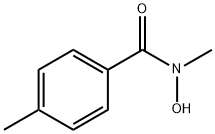 N-methyl-4-toluohydroxamic acid 结构式