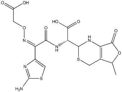 头孢克肟杂质A 结构式