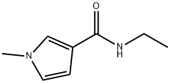 1H-Pyrrole-3-carboxamide,N-ethyl-1-methyl-(9CI) 结构式