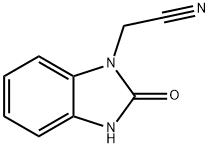 1H-Benzimidazole-1-acetonitrile,2,3-dihydro-2-oxo-(9CI) 结构式